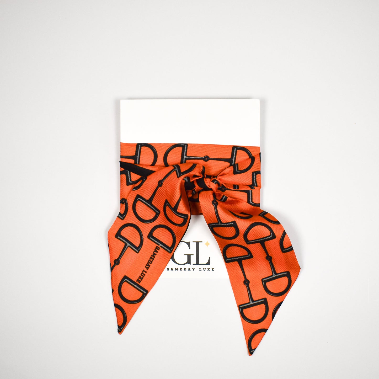 The Gameday Signature Scarf - Orange And Black