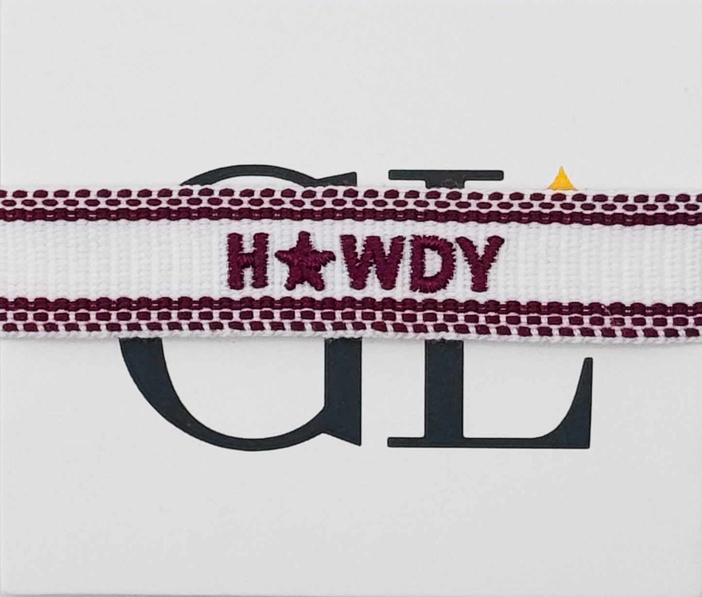 Howdy Team Tassel Bracelet