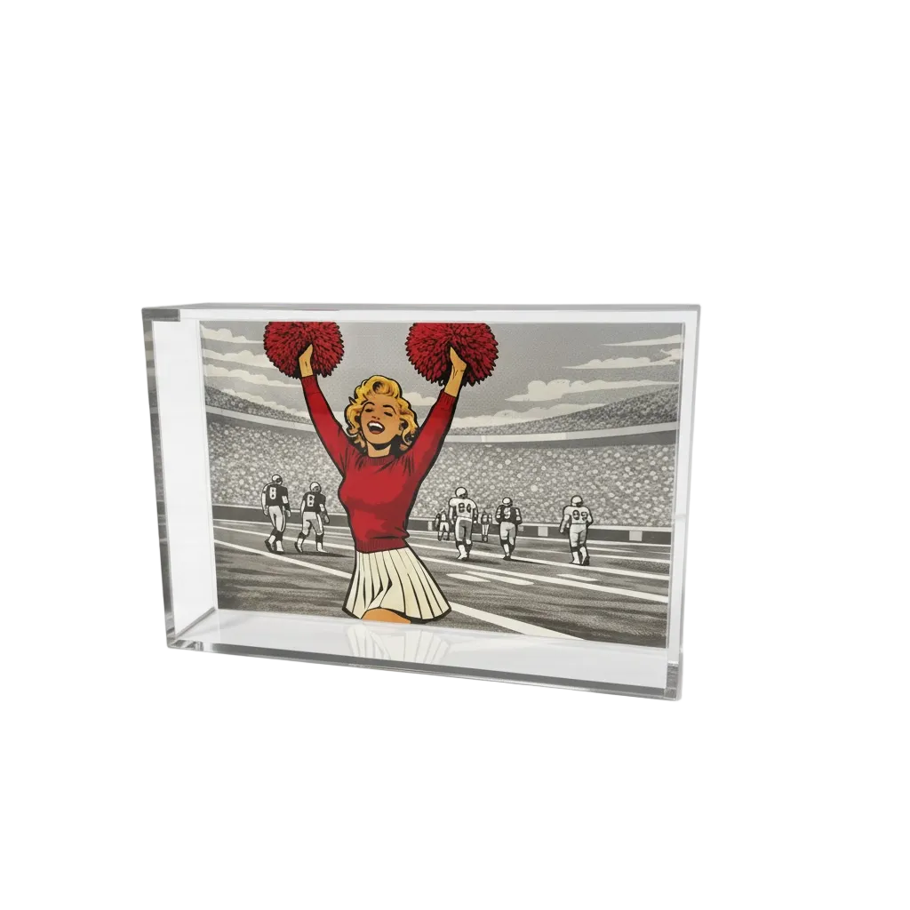 Gameday Luxe Lucite Tray