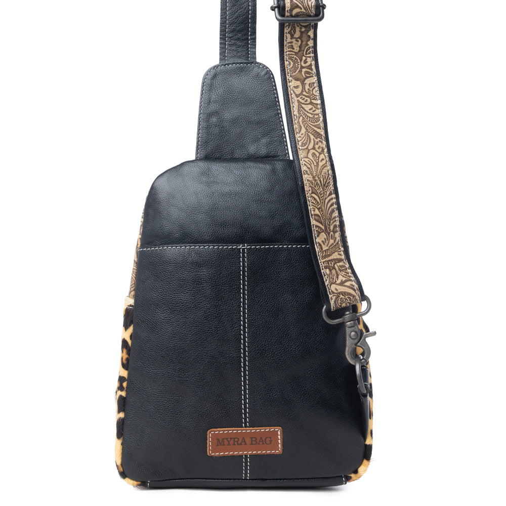 Jaguar Trail Hand-tooled Fanny Pack Bag