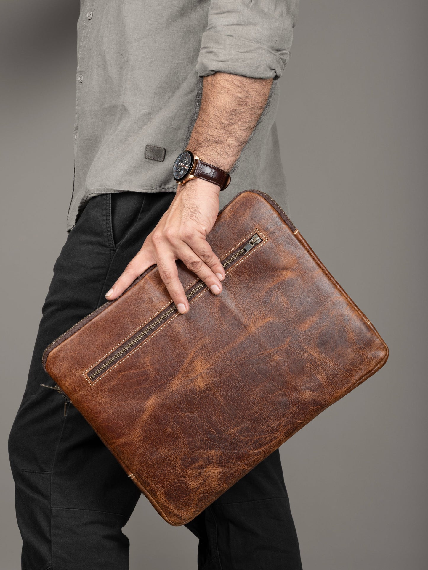Tan Laptop Sleeve