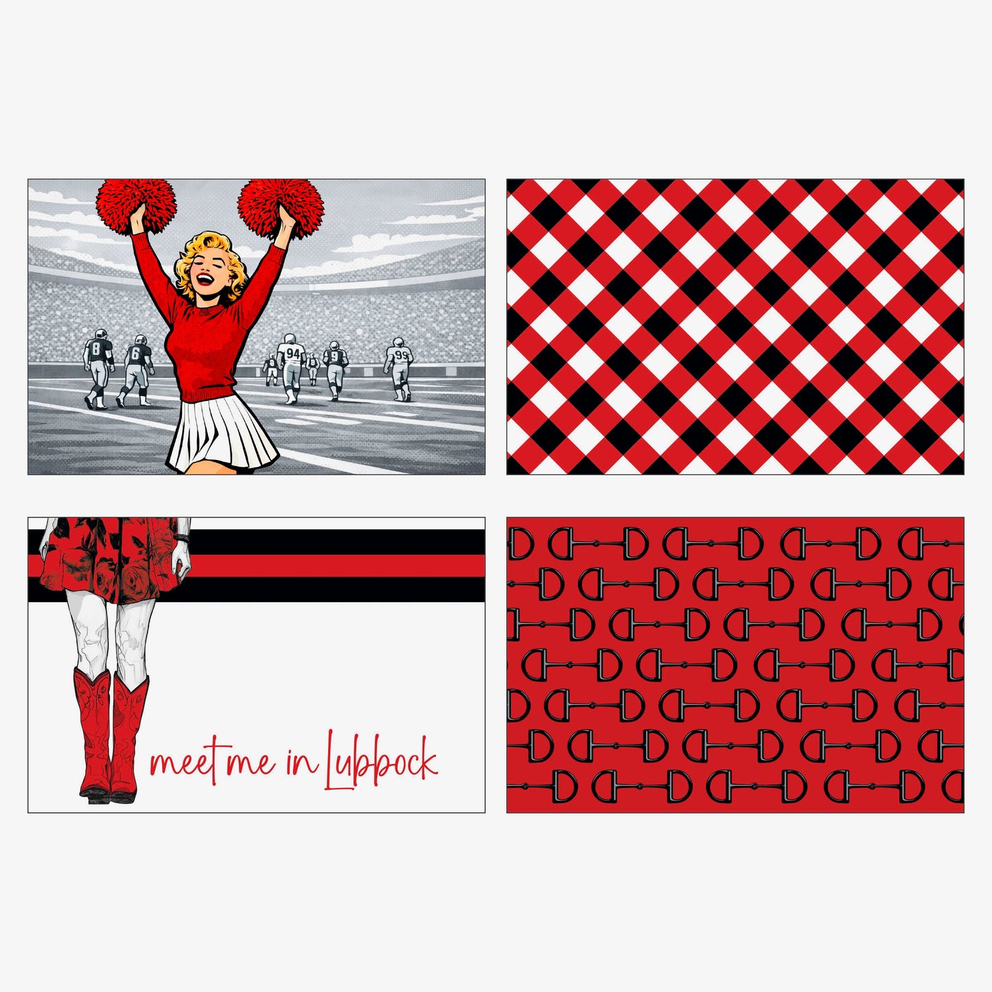 Gameday Luxe Icon Lucite Tray and Artwork